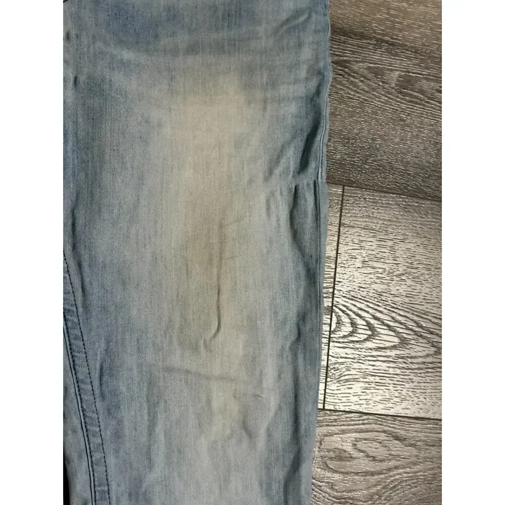 True Religion Light Wash Geno Relaxed Slim Jeans Retro Y2K Skater - Men’s 40x30